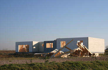 chantier et maison