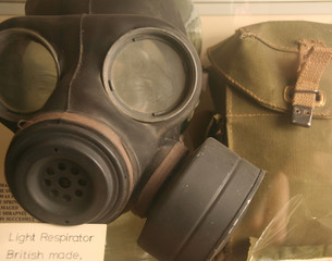 gas mask and bag