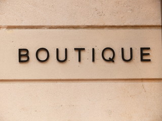 Obraz premium boutique.