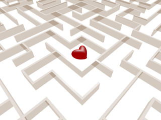 heart maze