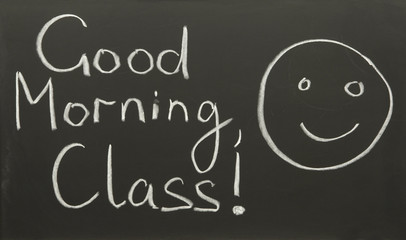 good morning, class!