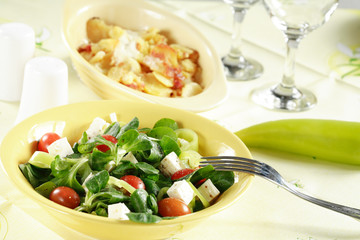 field salad - healthy food