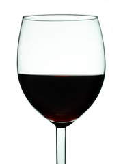 glass of wine close-up