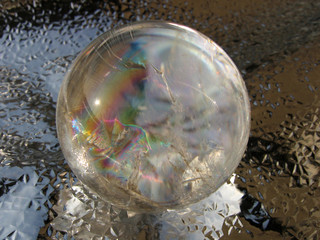rainbow crystal ball