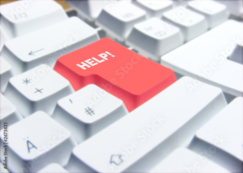 "Help Return Taste Rot Tastatur Close-Up" Stock photo and ...