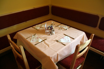 restaurant table