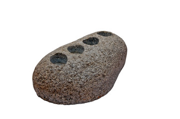 stone candlestick
