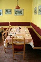 restaurant table