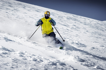 mountain skier