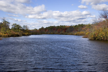 autumn by the river
