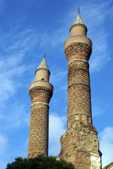 two minaretrs