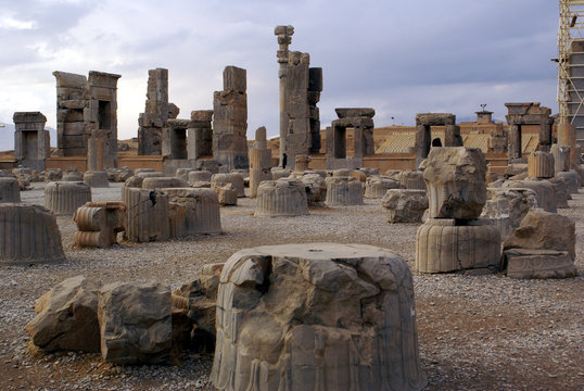 ruins in persepolis