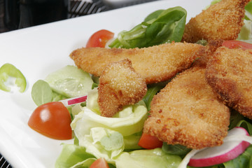 hühnerstreifensalat