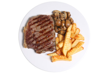 steak meal