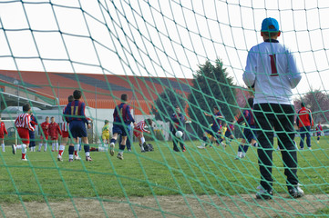 shoot vers le gardien