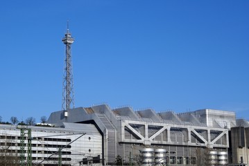 icc und funkturm in berlin