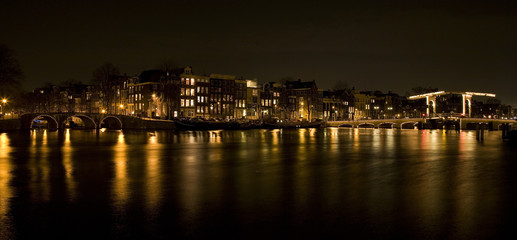 Obraz premium amsterdam night 5
