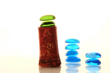color glass stones