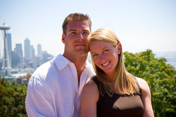 Fototapeta premium attractive couple
