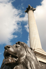 lion at trafalgar