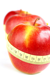 red apple
