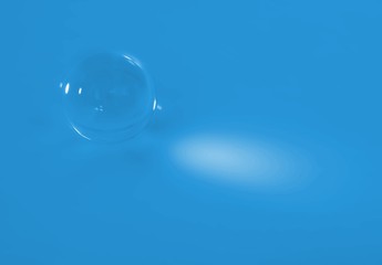 Fototapeta na wymiar transparent ball