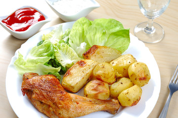 roasted chicken