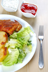 roasted chicken