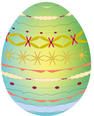 easter egg striped