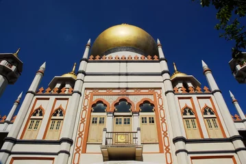 Foto auf Alu-Dibond sultan mosque singapore 1 © dzain