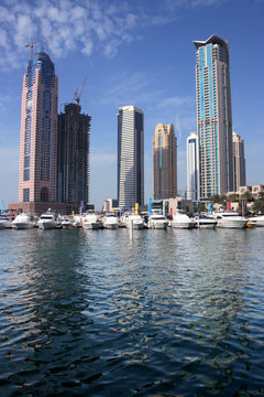 dubai marina, united arab emirates