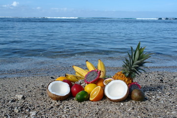 fruits et petit dejeuner