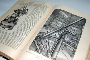 astrotronomy book isolated
