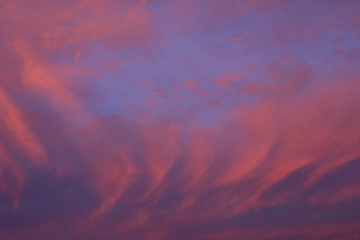 sunset skies of oakville
