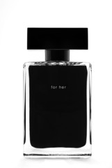 black parfum bottle