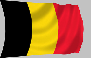 drapeau de la belgique