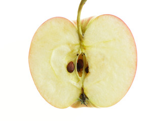 divided apple