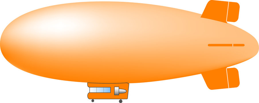 orange blimp