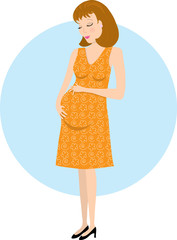 pregnant woman