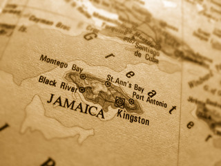 Naklejka premium jamajka