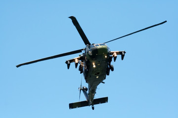 Fototapeta na wymiar blackhawk helicopter