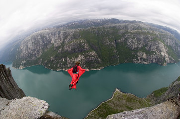 base jump in norway © Xof711