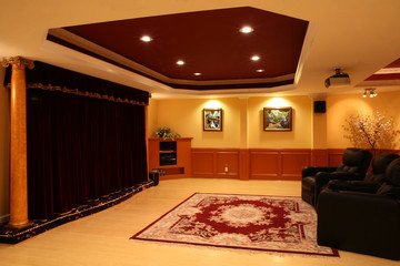 luxury home theater