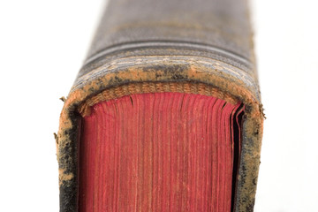 detail of old book