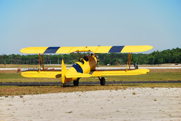 vintage boeing stearman © icholakov