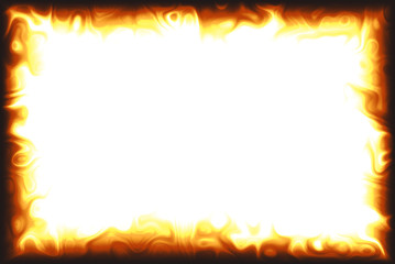 flame border