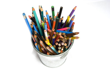 colored pencils