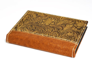leather book