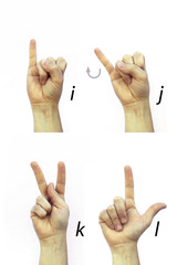 deaf alphabet