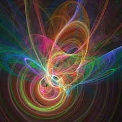 colorful  chaos rings © Yang MingQi